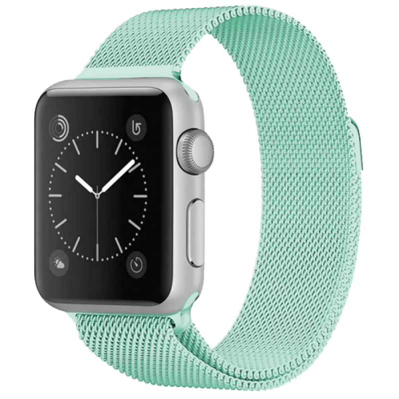 Ремешок Apple Watch Milanese 42mm (Бирюзовый)
