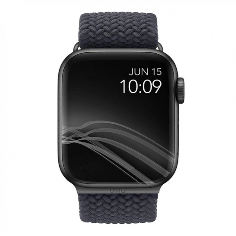 Uniq для Apple Watch 41/40/38 mm ремешок ASPEN Strap Braided Grey